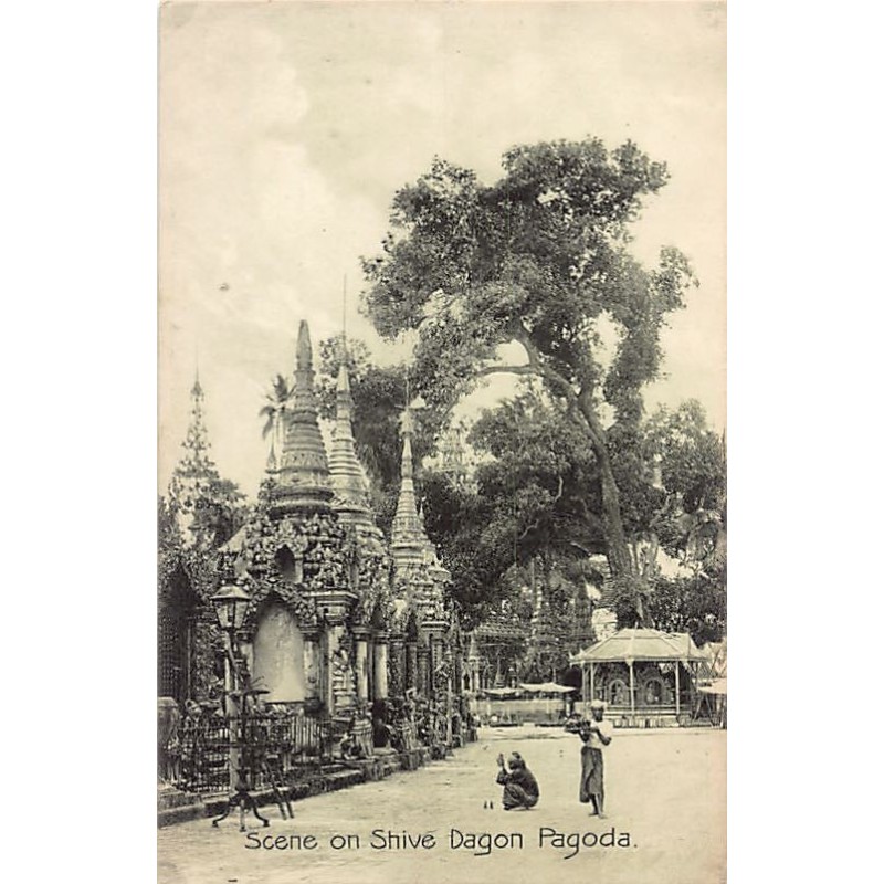 Rare collectable postcards of Myanmar (Burma). Vintage Postcards of Myanmar (Burma)
