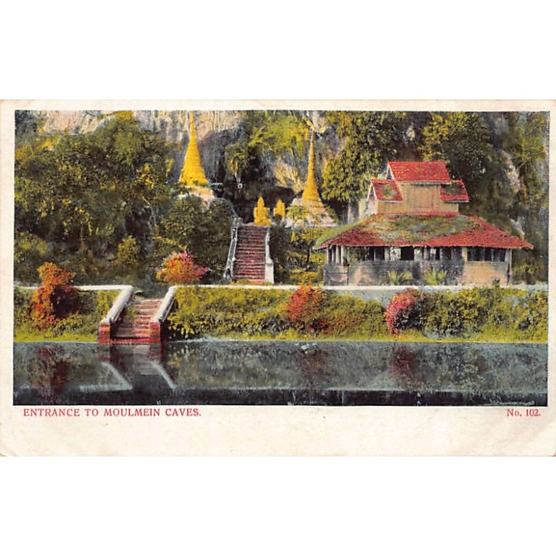 Rare collectable postcards of Myanmar (Burma). Vintage Postcards of Myanmar (Burma)