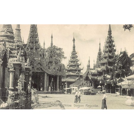 Rare collectable postcards of Myanmar (Burma). Vintage Postcards of Myanmar (Burma)