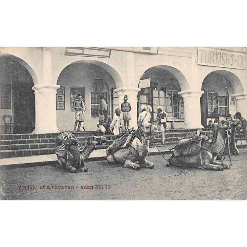 Rare collectable postcards of Yemen. Vintage Postcards of Yemen