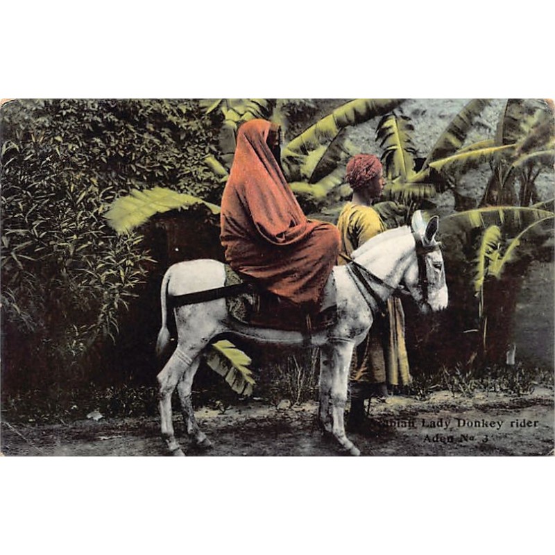 Rare collectable postcards of Yemen. Vintage Postcards of Yemen