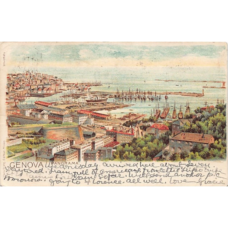 Rare collectable postcards of Italy. Vintage Postcards of Italy