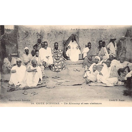 Rare collectable postcards of CÔTE D'IVOIRE. Vintage Postcards of CÔTE D'IVOIRE