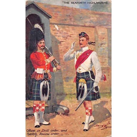 United Kingdom - British Army - The Seaforth Highlanders - Harry Payne - Publ. Tuck