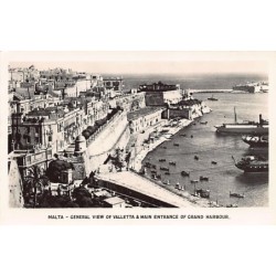 Rare collectable postcards of Malta. Vintage Postcards of Malta