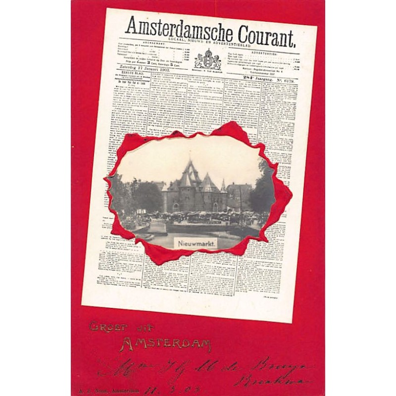 Rare collectable postcards of Netherlands. Vintage Postcards of Netherlands
