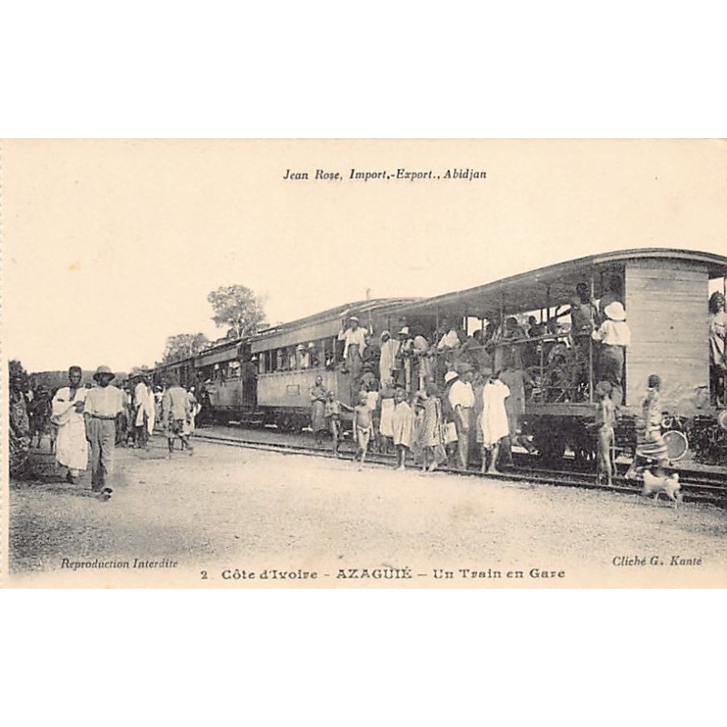 Rare collectable postcards of CÔTE D'IVOIRE. Vintage Postcards of CÔTE D'IVOIRE