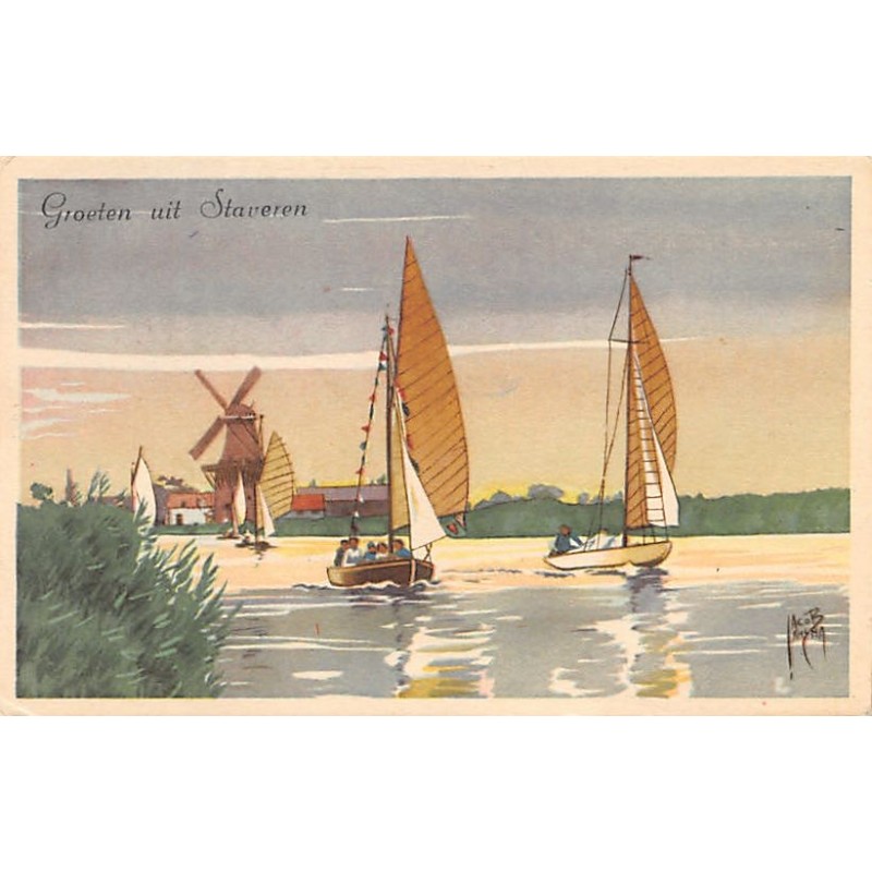 Rare collectable postcards of Netherlands. Vintage Postcards of Netherlands
