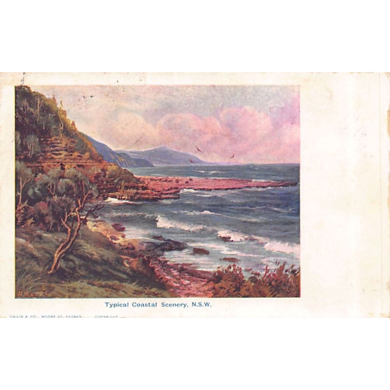 Australia - Typical Coastal Scenery - Publ. Swain & Co.