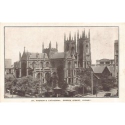 Australia - SYDNEY - St. Andrew's Cathedral, George Street - Publ. H. Phillips
