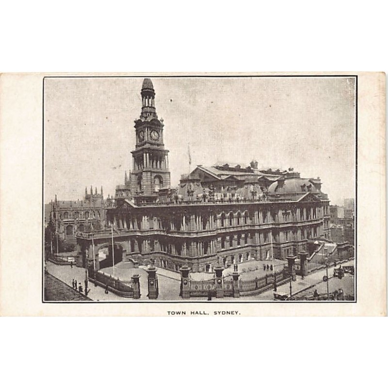 Australia - SYDNEY - Town Hall - Publ. H. Phillips