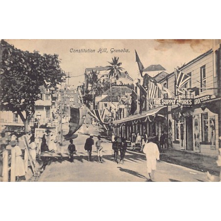 Rare collectable postcards of Grenada. Vintage Postcards of Grenada