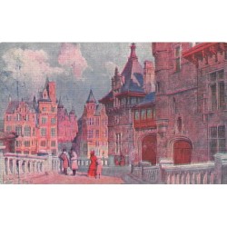 Rare collectable postcards of Belgium. Vintage Postcards of Belgium