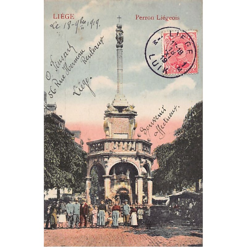 Rare collectable postcards of Belgium. Vintage Postcards of Belgium