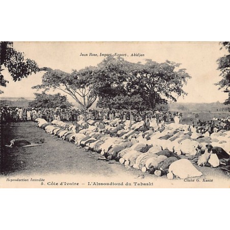 Rare collectable postcards of CÔTE D'IVOIRE. Vintage Postcards of CÔTE D'IVOIRE