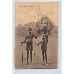 Australia - Natives from Northern Territory - Aboriginals with spears - Publ. J. Backwood