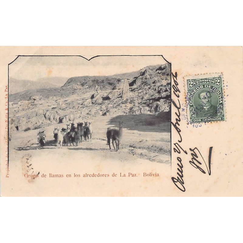 Rare collectable postcards of Bolivia. Vintage Postcards of Bolivia