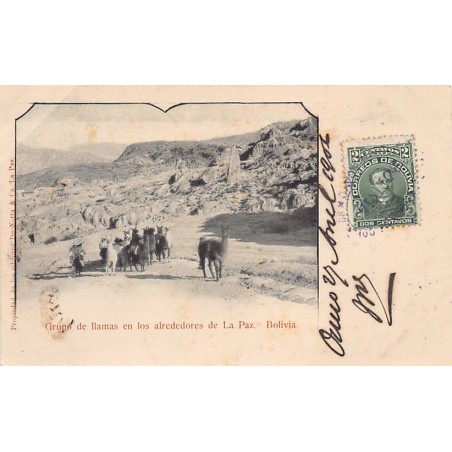 Rare collectable postcards of Bolivia. Vintage Postcards of Bolivia