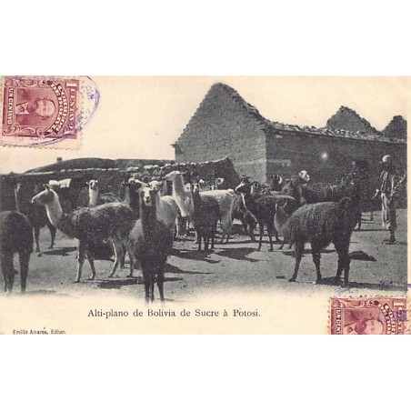 Rare collectable postcards of Bolivia. Vintage Postcards of Bolivia
