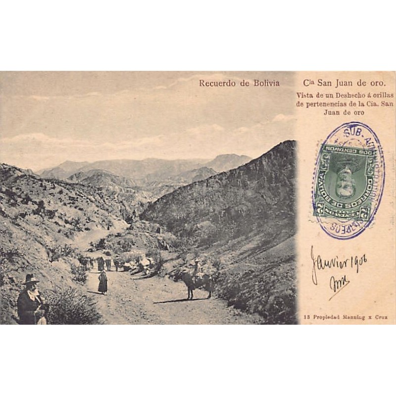 Rare collectable postcards of Bolivia. Vintage Postcards of Bolivia
