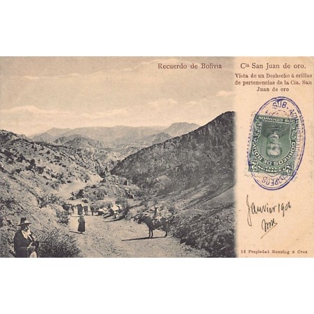 Rare collectable postcards of Bolivia. Vintage Postcards of Bolivia
