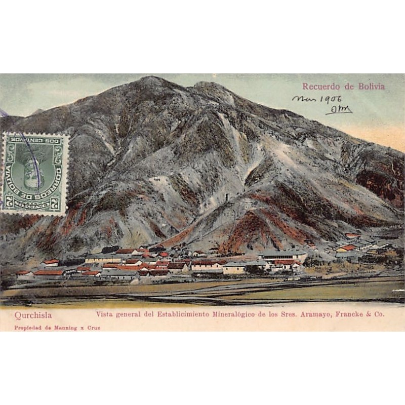 Rare collectable postcards of Bolivia. Vintage Postcards of Bolivia