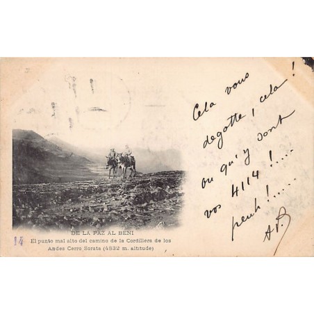 Rare collectable postcards of Bolivia. Vintage Postcards of Bolivia