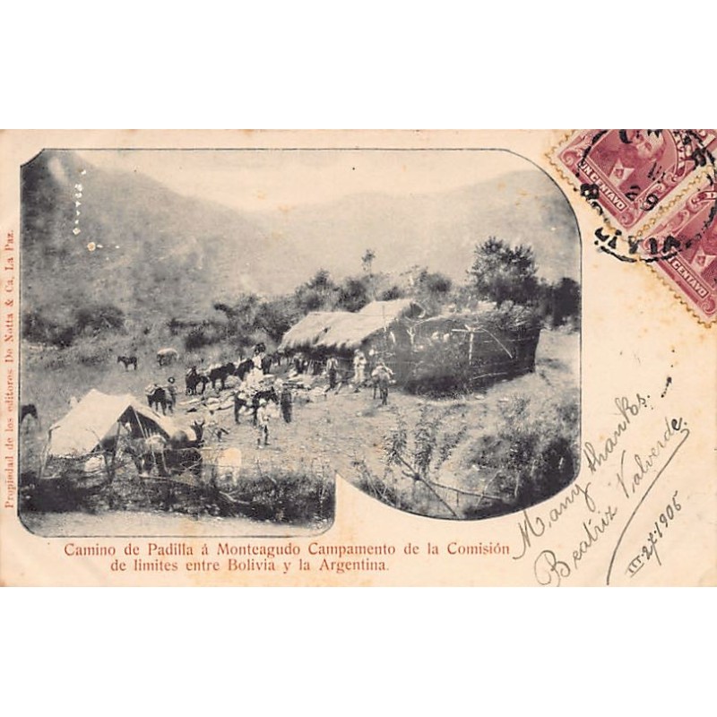 Rare collectable postcards of Bolivia. Vintage Postcards of Bolivia