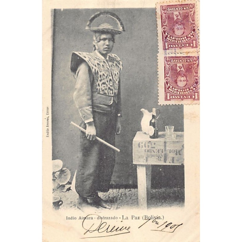 Rare collectable postcards of Bolivia. Vintage Postcards of Bolivia