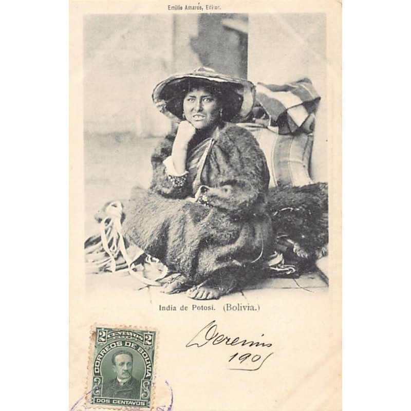 Rare collectable postcards of Bolivia. Vintage Postcards of Bolivia