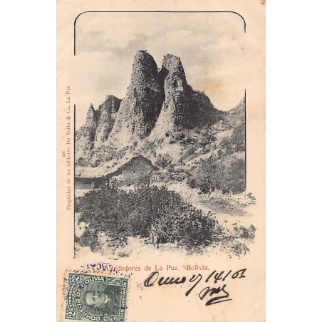Rare collectable postcards of Bolivia. Vintage Postcards of Bolivia