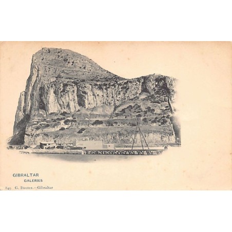 Rare collectable postcards of Gibraltar. Vintage Postcards of Gibraltar