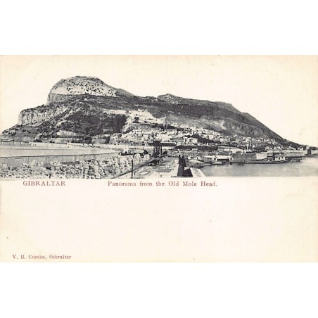 Rare collectable postcards of Gibraltar. Vintage Postcards of Gibraltar