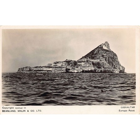 Rare collectable postcards of Gibraltar. Vintage Postcards of Gibraltar