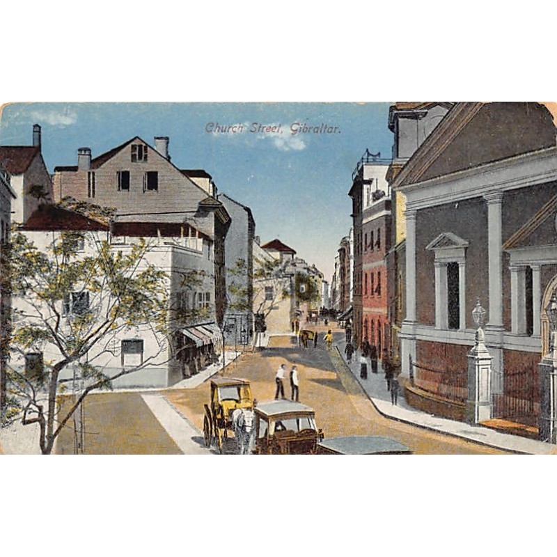 Rare collectable postcards of Gibraltar. Vintage Postcards of Gibraltar