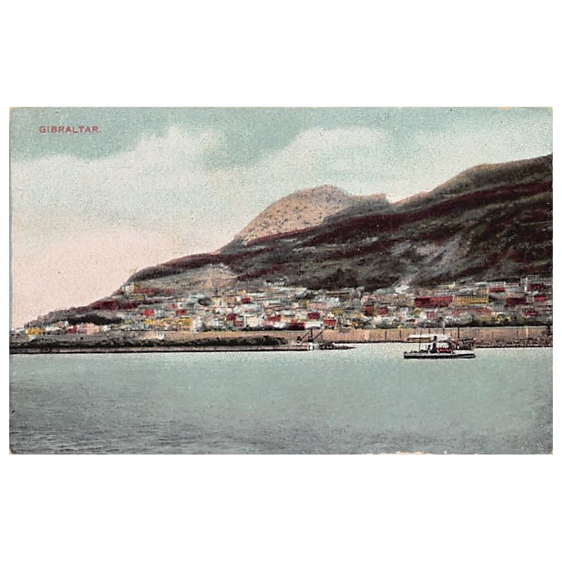 Rare collectable postcards of Gibraltar. Vintage Postcards of Gibraltar