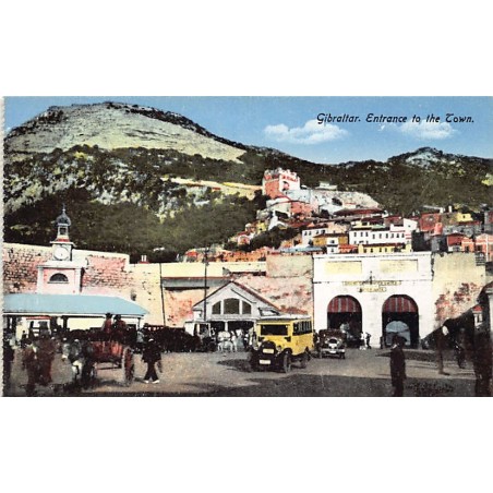Rare collectable postcards of Gibraltar. Vintage Postcards of Gibraltar
