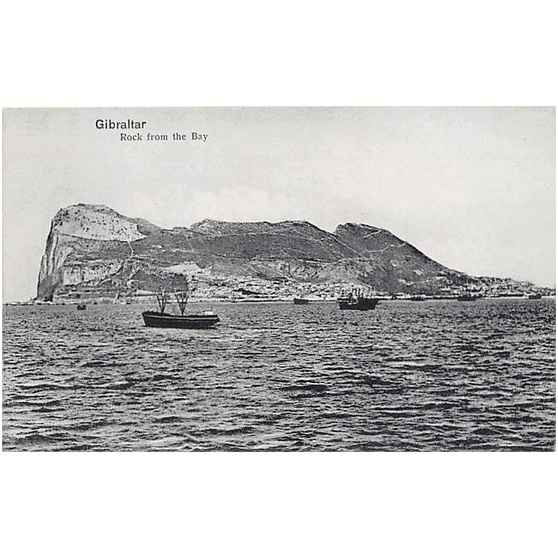 Rare collectable postcards of Gibraltar. Vintage Postcards of Gibraltar
