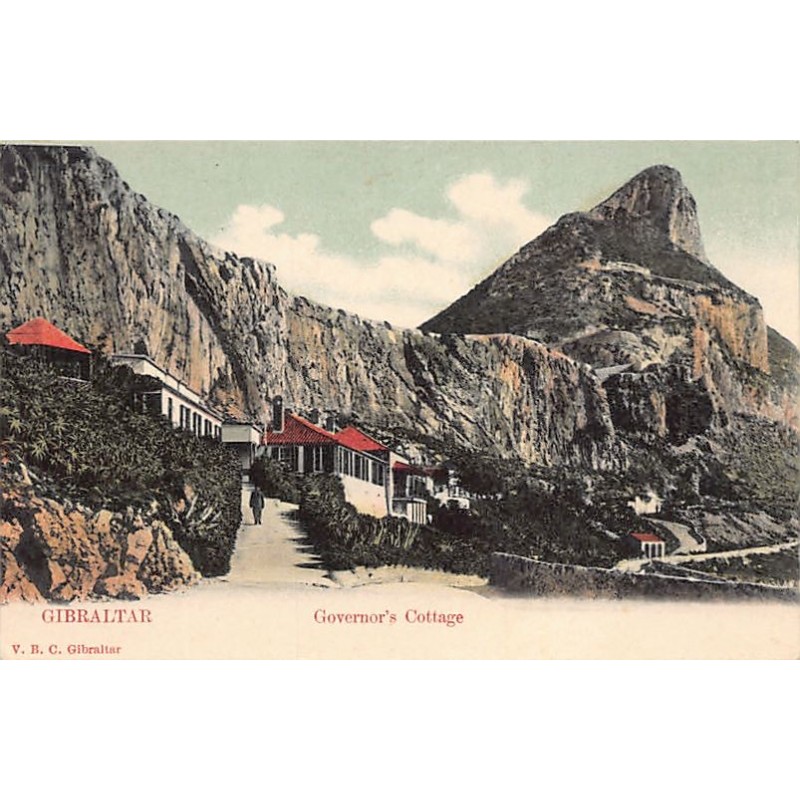 Rare collectable postcards of Gibraltar. Vintage Postcards of Gibraltar