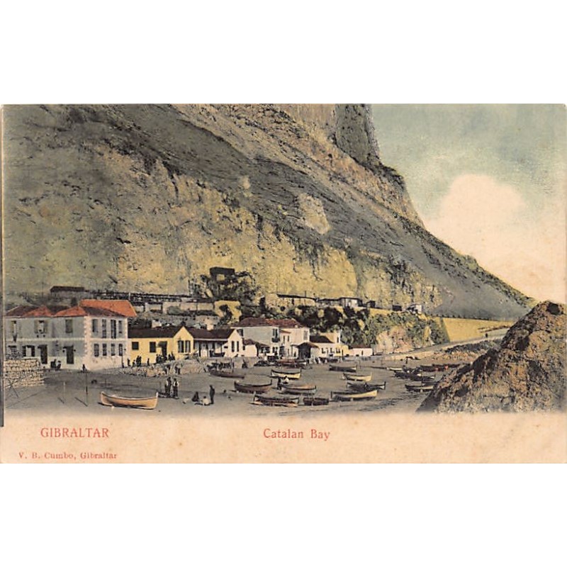 Rare collectable postcards of Gibraltar. Vintage Postcards of Gibraltar