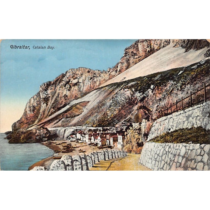 Rare collectable postcards of Gibraltar. Vintage Postcards of Gibraltar