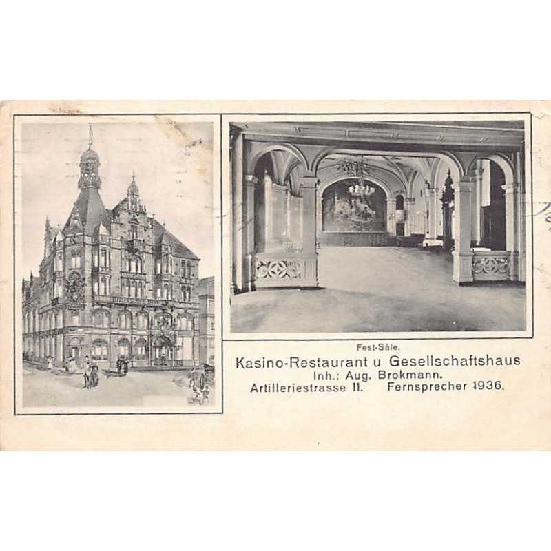 Rare collectable postcards of Germany. Vintage Postcards of Germany