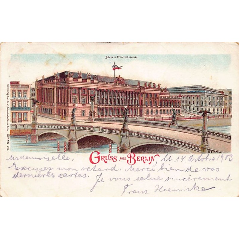 Rare collectable postcards of Germany. Vintage Postcards of Germany