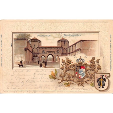 Rare collectable postcards of Germany. Vintage Postcards of Germany