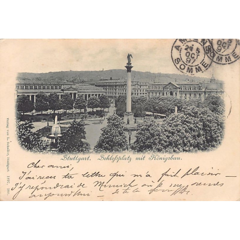 Rare collectable postcards of Germany. Vintage Postcards of Germany