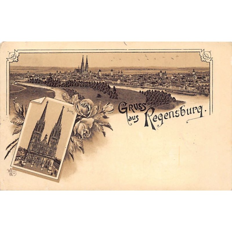 Rare collectable postcards of Germany. Vintage Postcards of Germany