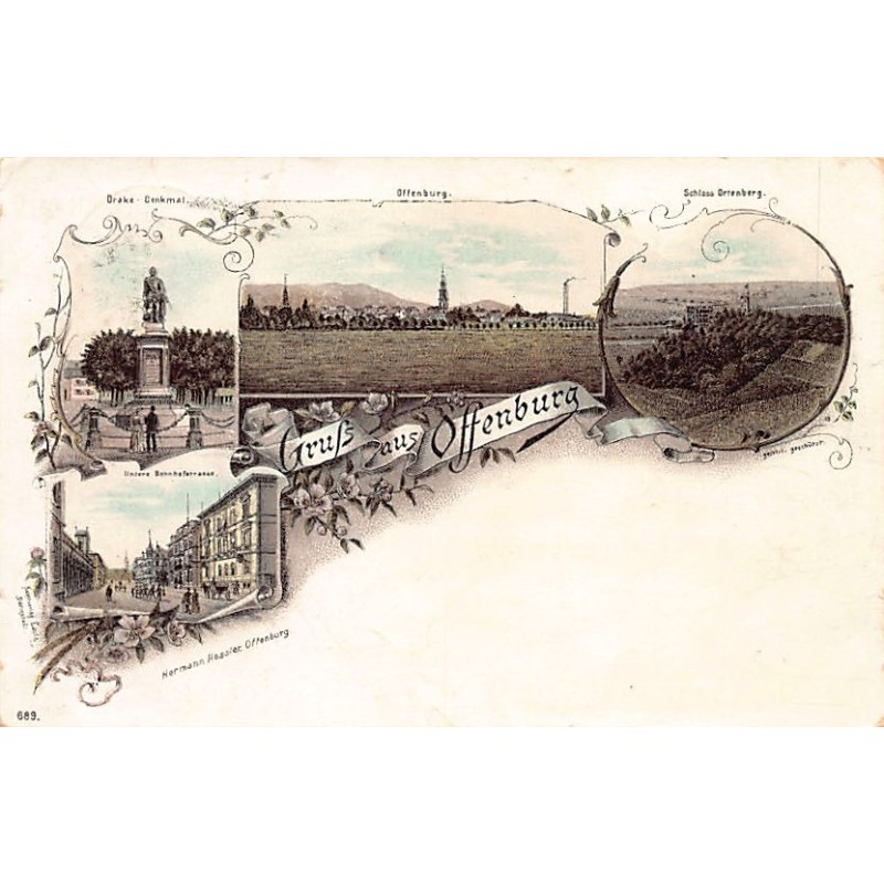 Rare collectable postcards of Germany. Vintage Postcards of Germany