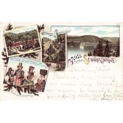 Rare collectable postcards of Germany. Vintage Postcards of Germany