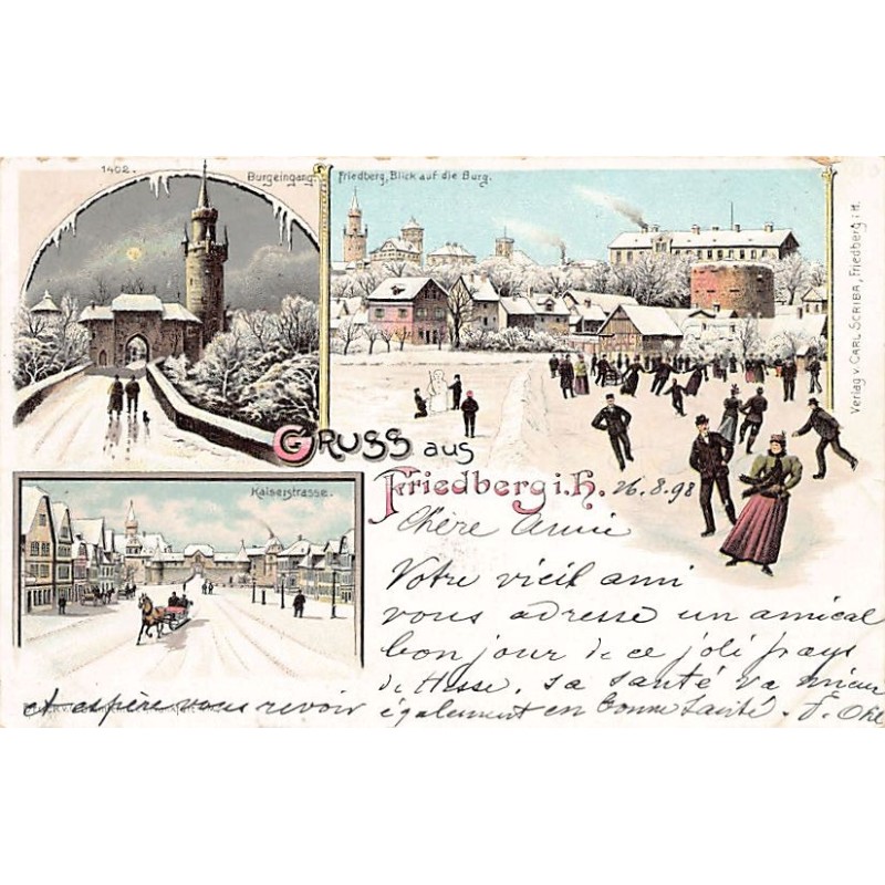 Rare collectable postcards of Germany. Vintage Postcards of Germany