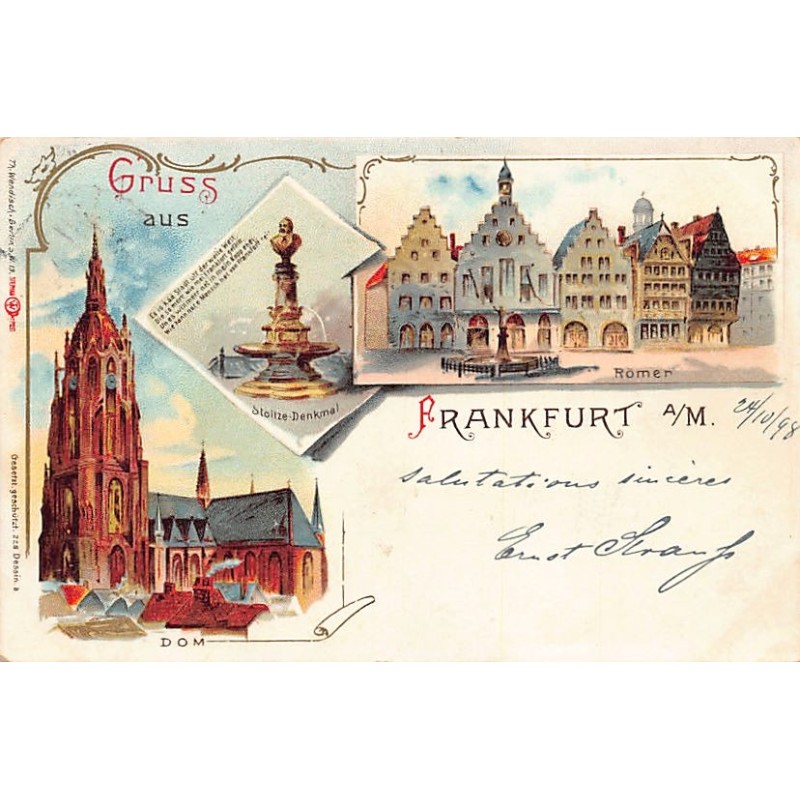 Rare collectable postcards of Germany. Vintage Postcards of Germany